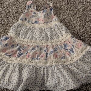 Tommy Bahama Pink and Blue Floral Dress